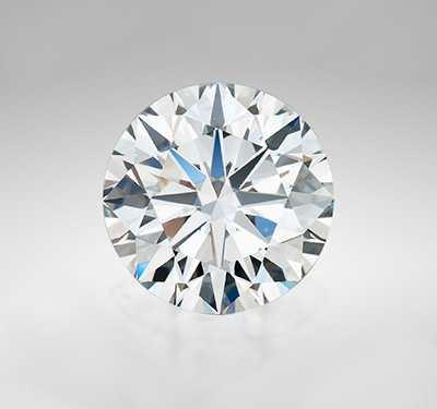 Loose one carat round brilliant diamond. Original:gia.edu